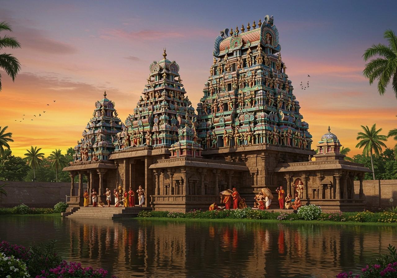 Pilgrimage – Palani, Madurai, Rameshwaram, Kerala temples